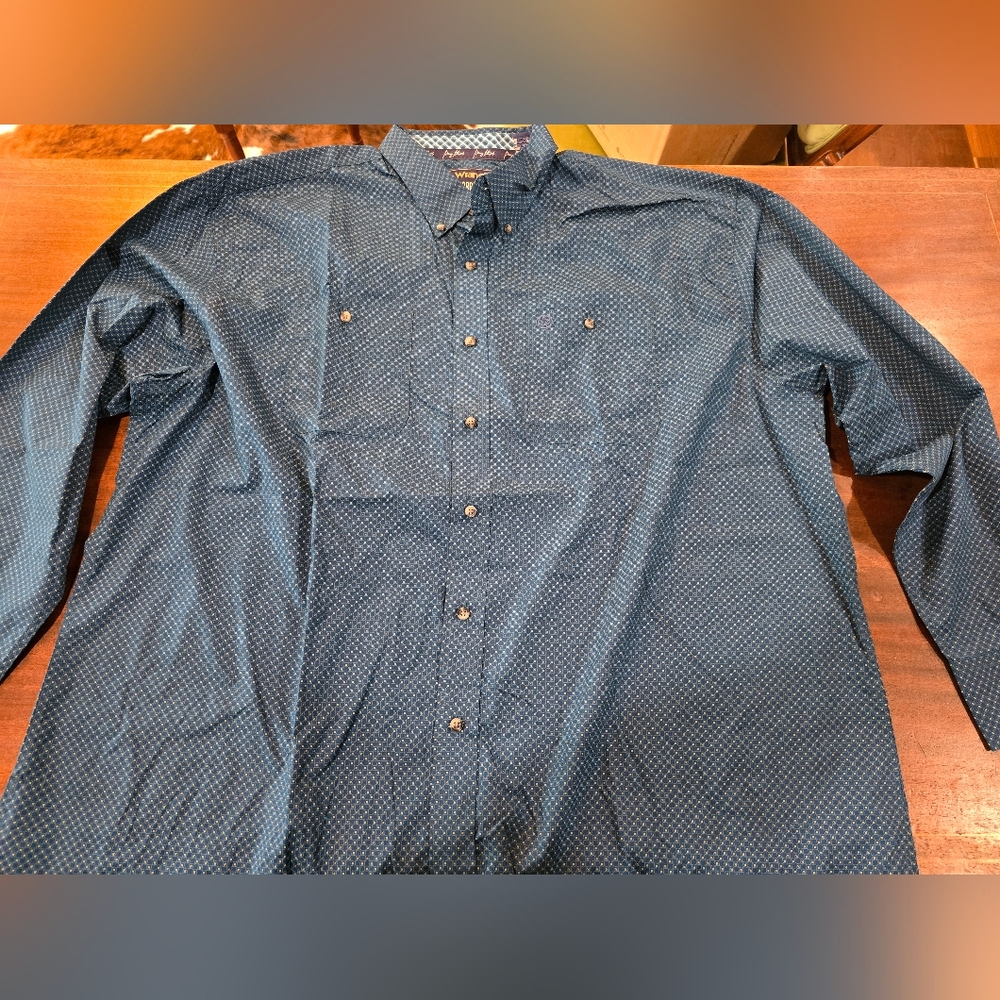 Men's George Strait Wrangler 3xl button down shirt